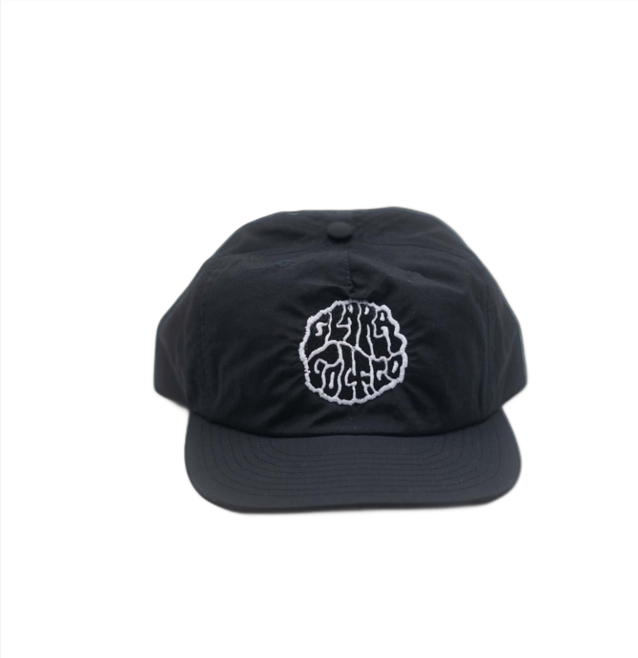 Black Clara Golf Co Nylon Cap