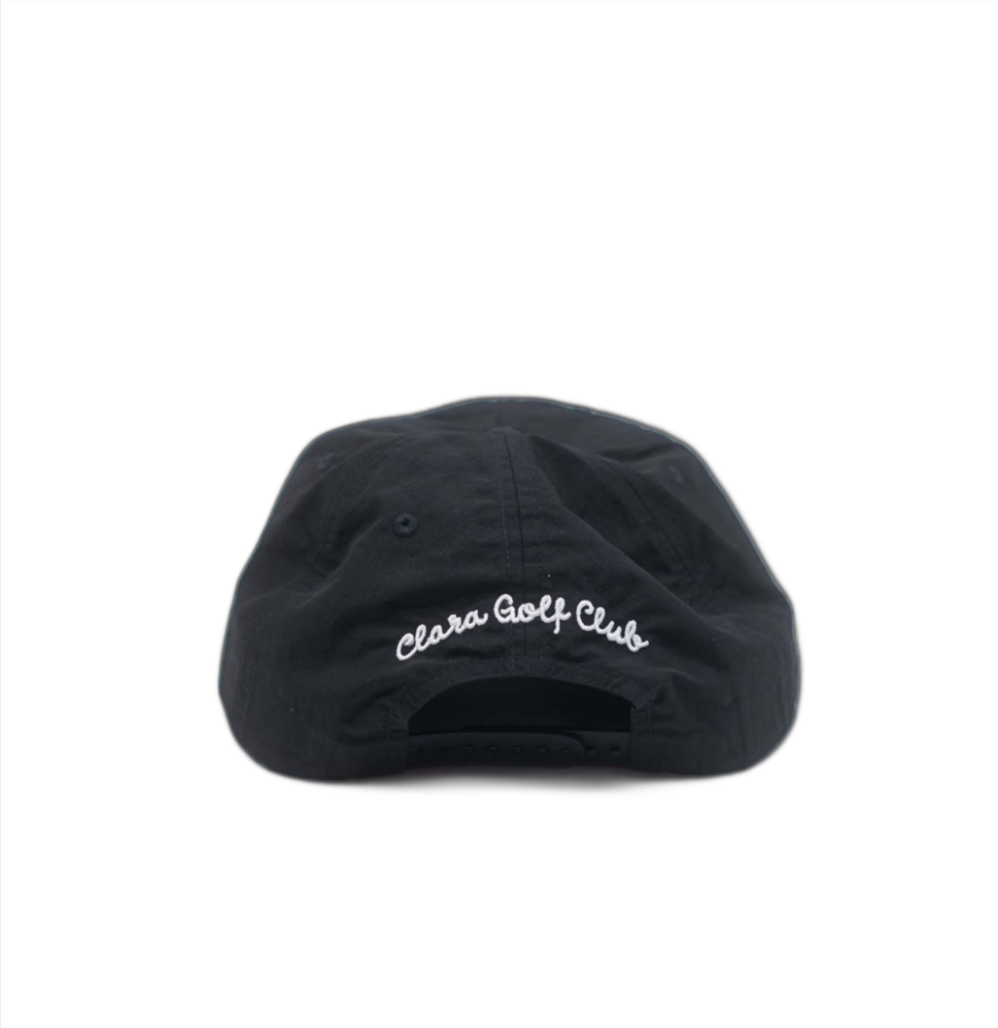 Black Essential Nylon Cap