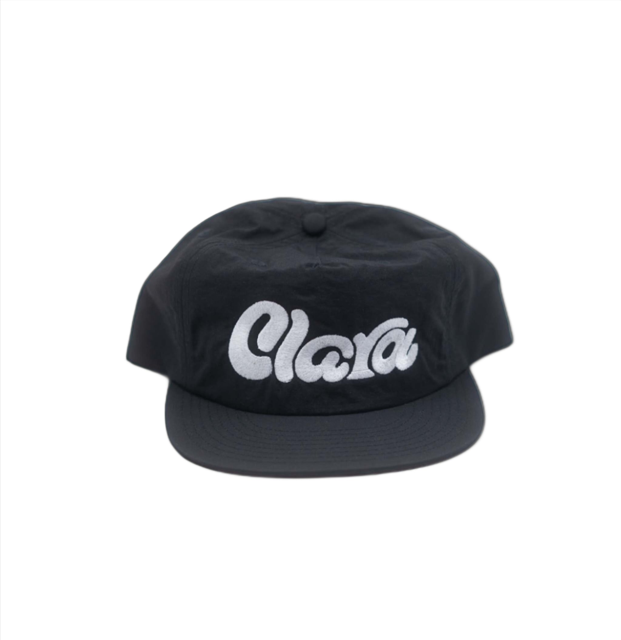 Black Essential Nylon Cap